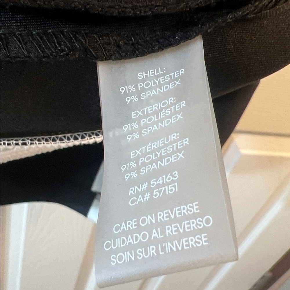 Calvin Klein Black and White Midi Dress - Picture 9 of 9